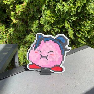 Kirby Geto Perler Bead Art Magnet